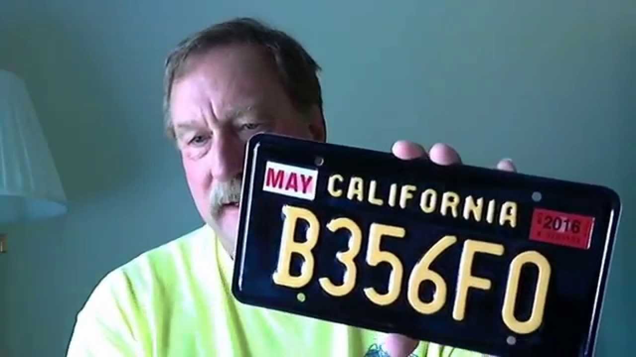 license plate plates sticker colors california legacy vehicle registration iowa apply register must